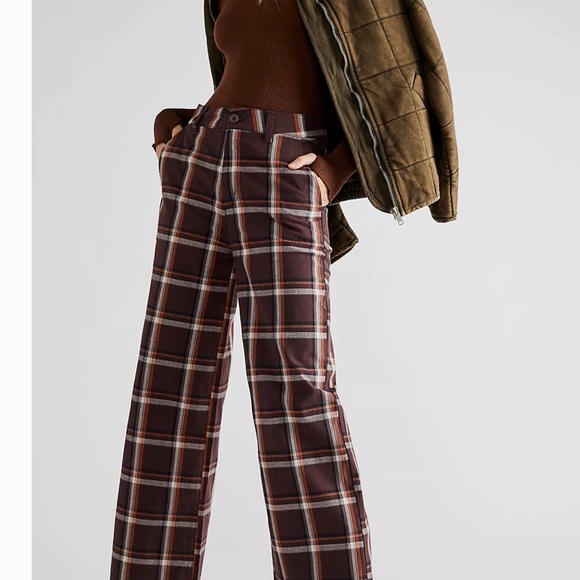 WIDE-LEG PANT size 10 P - Picture 1 of 10